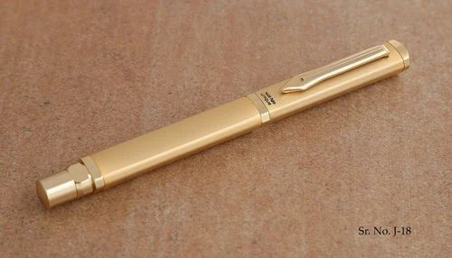 Gold Triangle Roller Pen