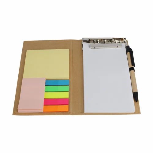 M 20 Eco Friendly Notepad With Sticky Notes For Tabletop