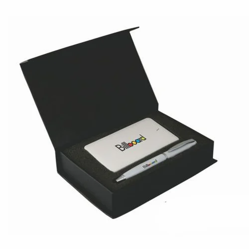 Power Bank With Pen Combo Set
