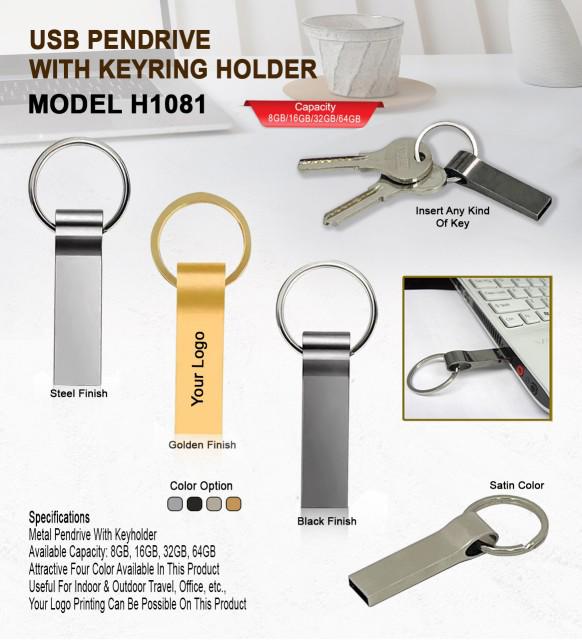 USB Pendrive with Keyring H1081