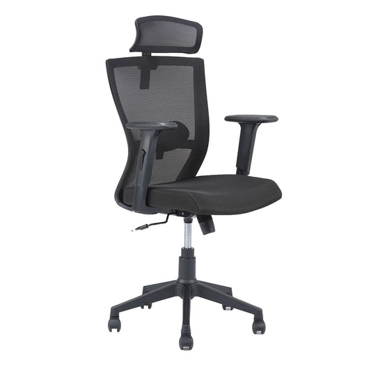 Hexon Office Chair Mesh High Back with Adjustable Armrest