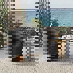 Eclipse Lounge Chair in Charcoal Colour