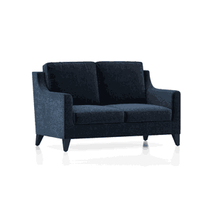 Abbey 2 Seater Fabric Sofa in Cobalt Colour