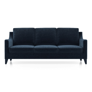 Abbey 3 Seater Fabric Sofa in Cobalt Colour