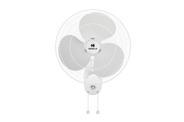 Sameera Plastic Wall Fan 400 mm (White) (FHWSUSTWHT16)