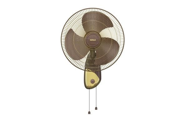 Girik Gold Wall Fan 400 mm (Walnut Gold) (FHWGGSTWLG16)