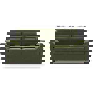 Adelaide Essential 3 Seater Fabric Sofa In Moss Green FNSF51ABMS30003