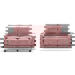 Barcelona Essential 3 Seater Fabric Sofa In Desert Rose FNSF51BRDR30003