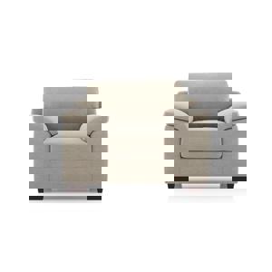 Esquel Essential 1 Seater Fabric Sofa In Oyster Beige FNSF51EQOB30001