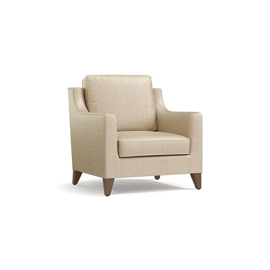 Abbey 1 Seater Fabric Sofa in Pearl Colour FNSF51BXPL30R01SAAAA