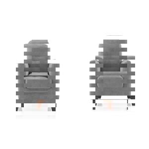 Verona Essential 1 Seater Fabric Sofa In Granite Weave FNSF51VRGW30001