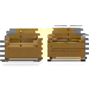 Esquel Sofa Set (Colour: Ochre, Seater: 3+1+1) FNSF51EQOE30311