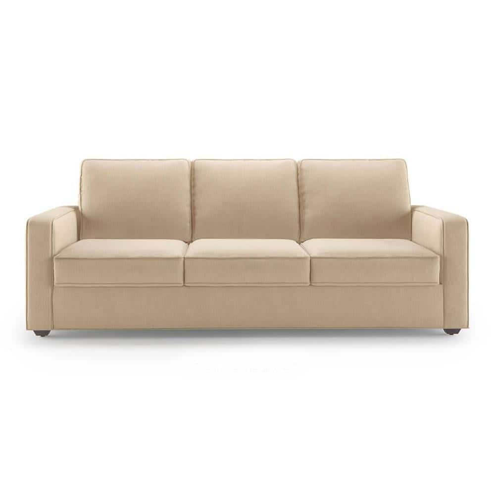 Apollo 3 Seater Fabric Sofa in Birch Beige Colour FNSF51APBB30003SAAAA