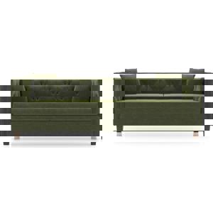 Windsor Sofa Set (Colour : Moss Green , Seater : 3+2+1) FNSF51CFMS30321