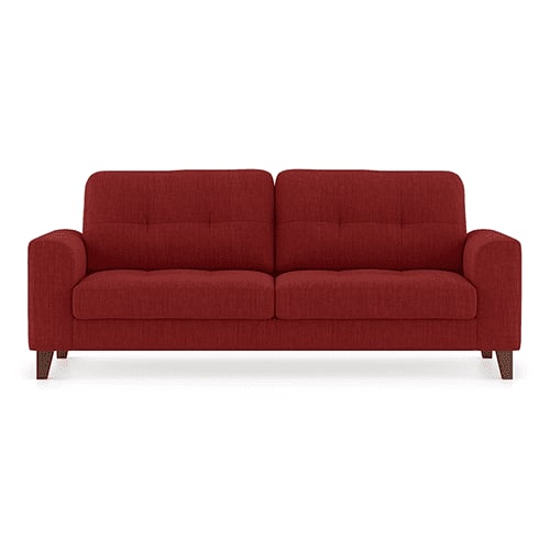 Verona Sofa Set (Colour: Salsa Red, Seater: 3+1+1) FNSF51VRSA30311