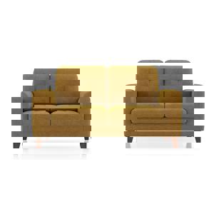 Verona Essential 2 Seater Fabric Sofa In Ochre FNSF51VROE30002