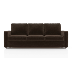 Apollo 3 Seater Fabric Sofa in Dark Earth Colour FNSF51APDA30003HAAAA