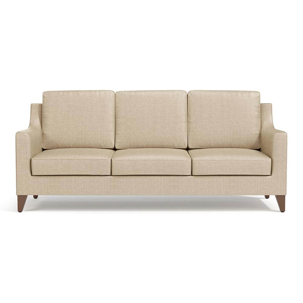 Abbey Sofa Set (Colour : Pearl, Cushion : Hard, Seater : 3+2+1) FNSF51BXPL30R0H00321