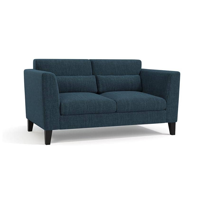 Lewis 2 Seater Fabric Sofa in Indigo Blue Colour FNSF51LSIN30R02SAAAA