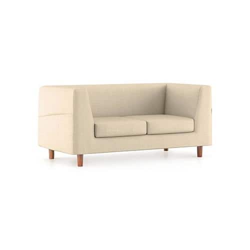 Rubik Essential 2 Seater Fabric Sofa in Pearl Colour FNSF51KNPL30002