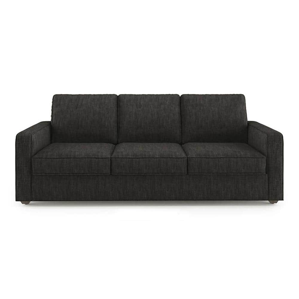 Apollo Compact Sofa Set (Colour : Graphite Grey, Cushion : Hard, Back Type : Regular, Seater : 3+1+1) FNSF51ACGG30RRH00311