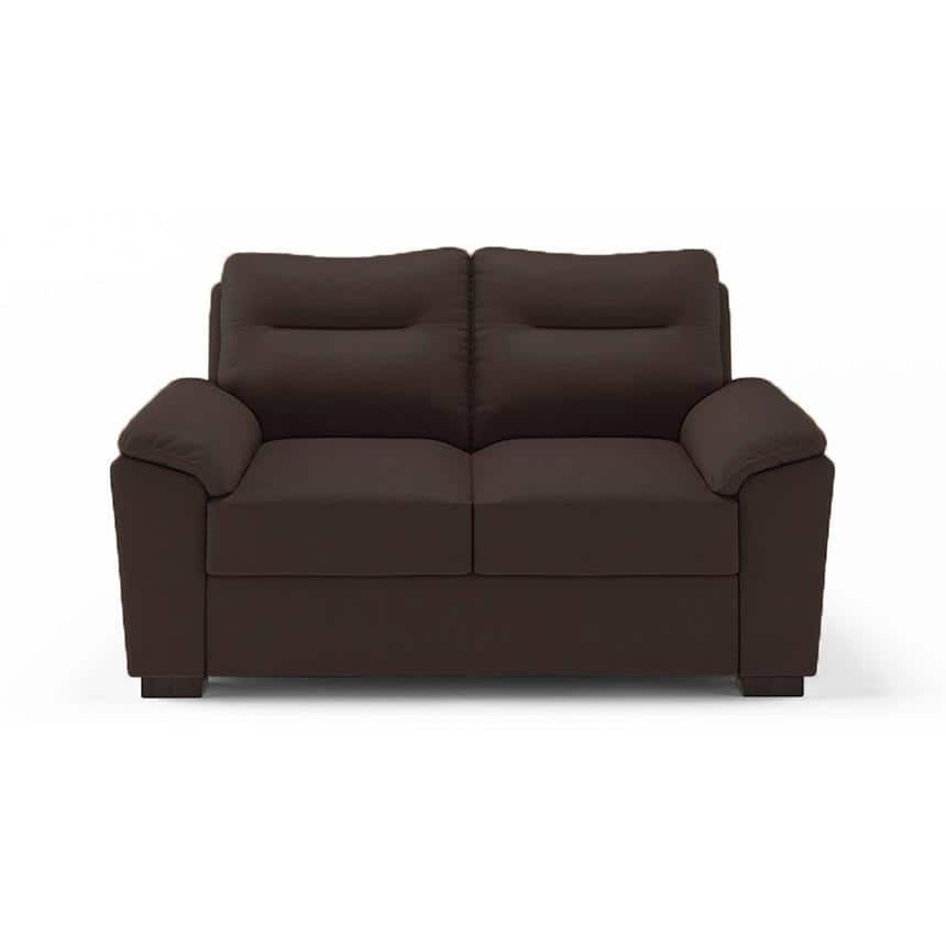 Adelaide 2 Seater Leather Sofa in Chocolate Colour FNSF53ADCL30002