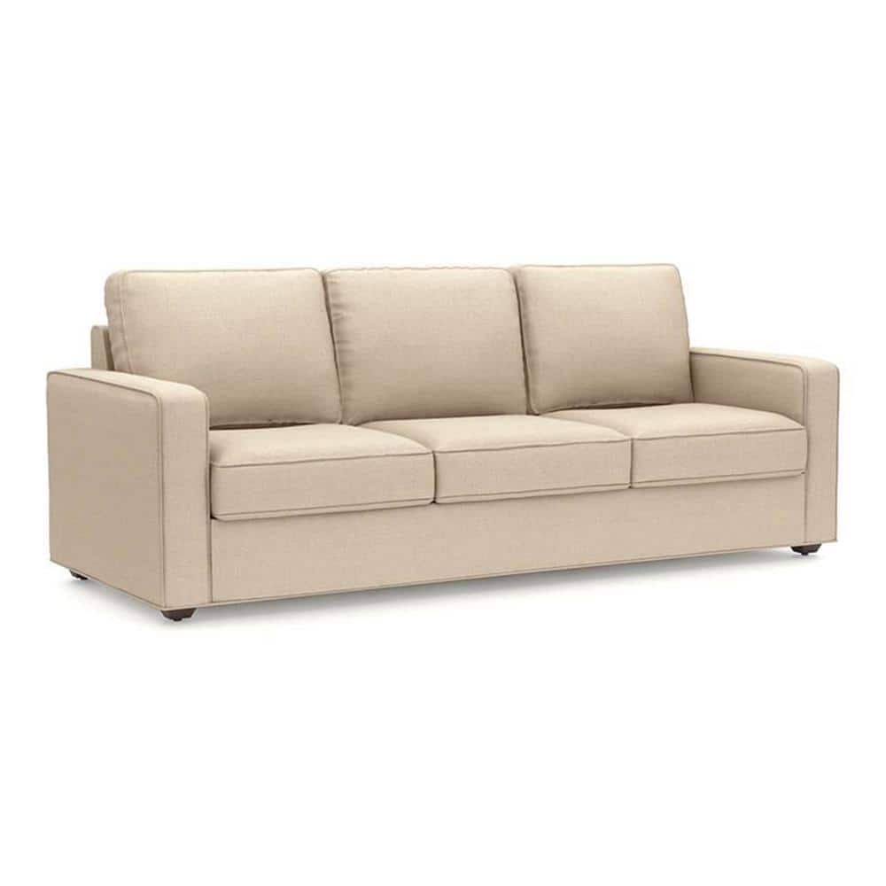 Apollo 3 Seater Fabric Sofa in Pearl Colour FNSF51APPL30003HAAAA