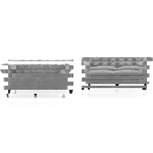 Winchester Sofa Set (Colour: Granite Weave, Seater:4+ 2+1+1) FNSF51WCGW34211