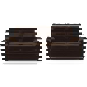 Adelaide Sofa Set (Colour : Dark Earth Brown , Seater : 3+2+1+1) FNSF51ABDA33211