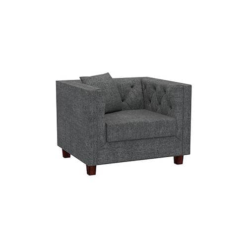 Windsor Sofa Set (Colour : Smoke Grey , Seater : 2+1+1) FNSF51CFSM30211
