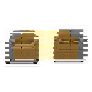 Esquel Sofa Set (Colour: Ochre, Seater: 2+1+1) FNSF51EQOE30211