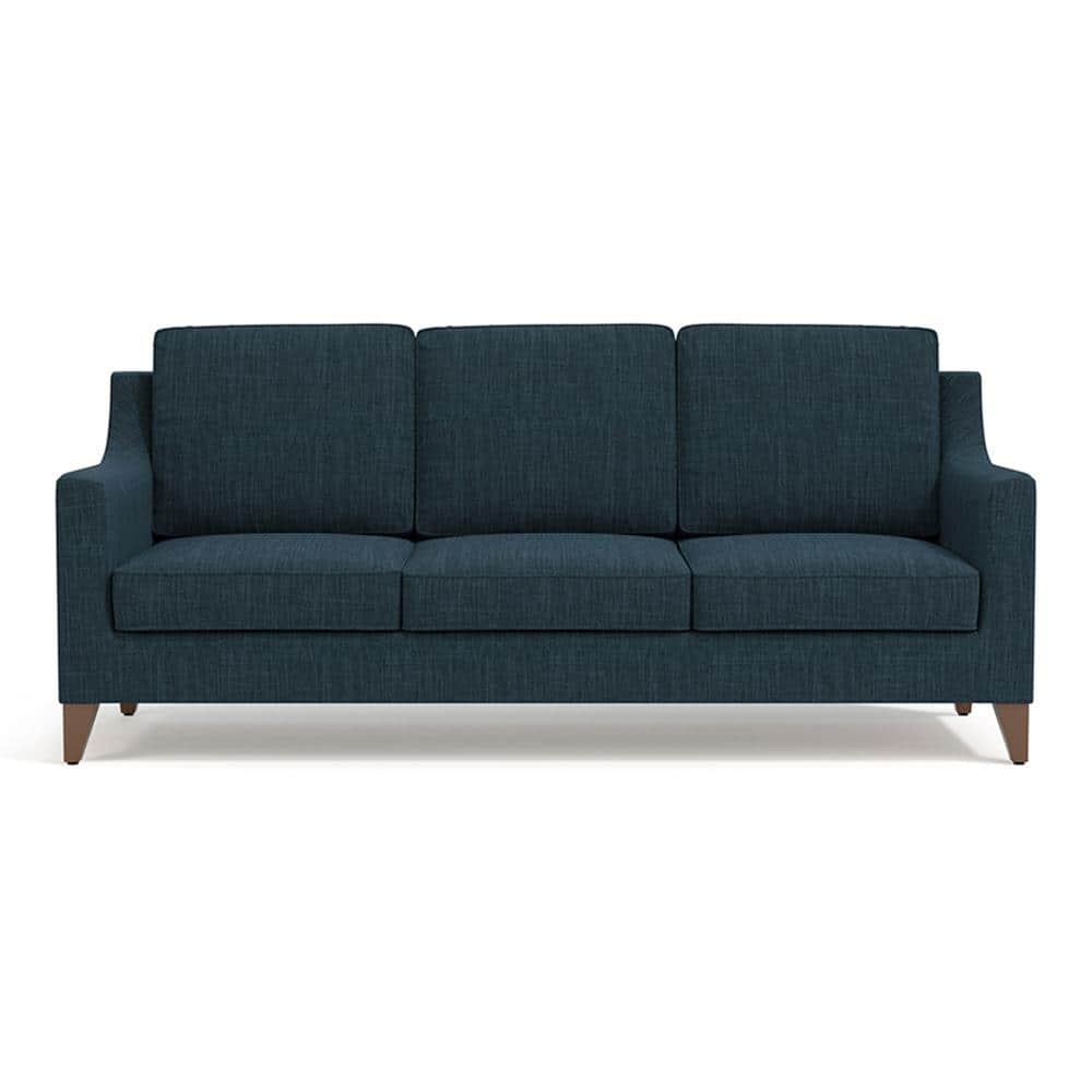 Abbey 3 Seater Fabric Sofa in Indigo Blue Colour FNSF51BXIN30R03HAAAA