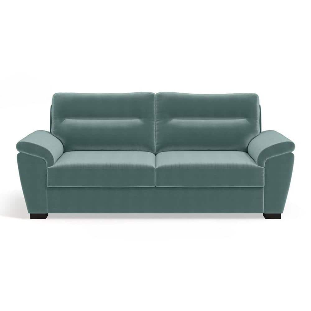 Adelaide Sofa Set (Colour : Dusty Turquoise Velvet , Seater : 3+2+1+1) FNSF51ABDT33211